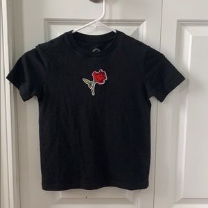 BLACK FITTED SHIRT